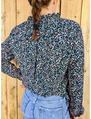 SARAH JOHN / MUSY MUSE Tee-shirt à boutons